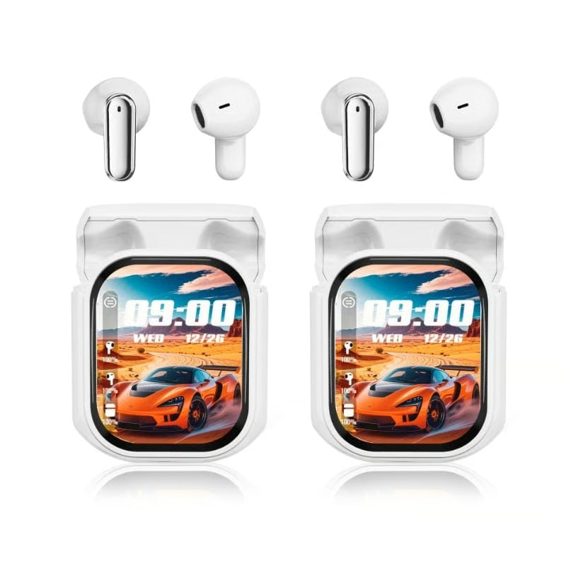 Color Screen Noise-Canceling Translation Earbuds