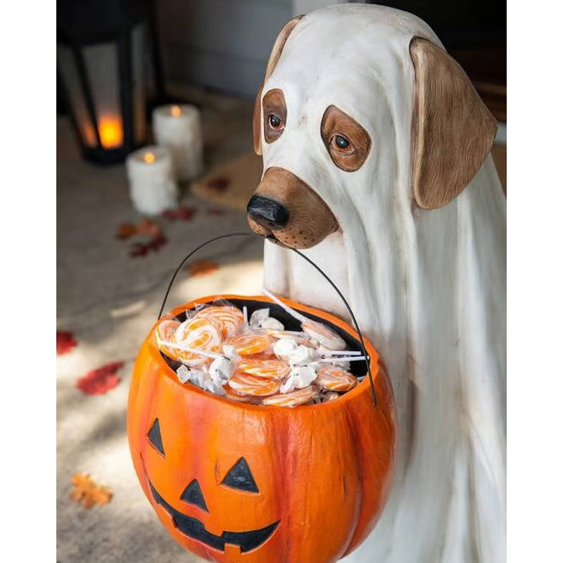 🎃🔥Ghost Dog & Cat Candy Bowl