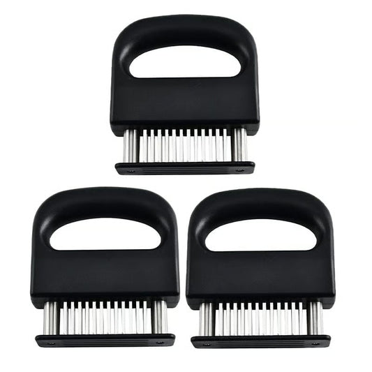 🔪 Spring-Loaded Meat Tenderizer | Professional Kitchen Tool