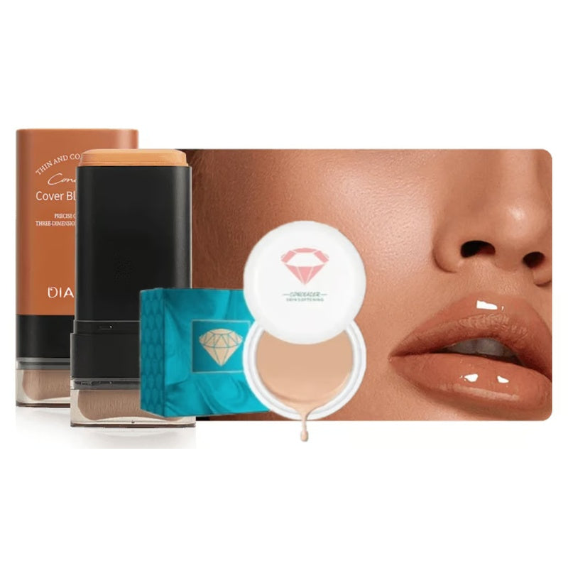 🎁2025 Hot Sale💕Hydrating Lightweight Foundation Stick with Brush