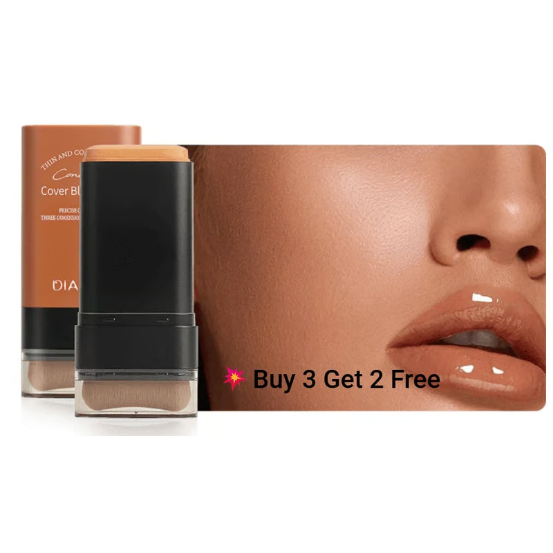🎁2025 Hot Sale💕Hydrating Lightweight Foundation Stick with Brush