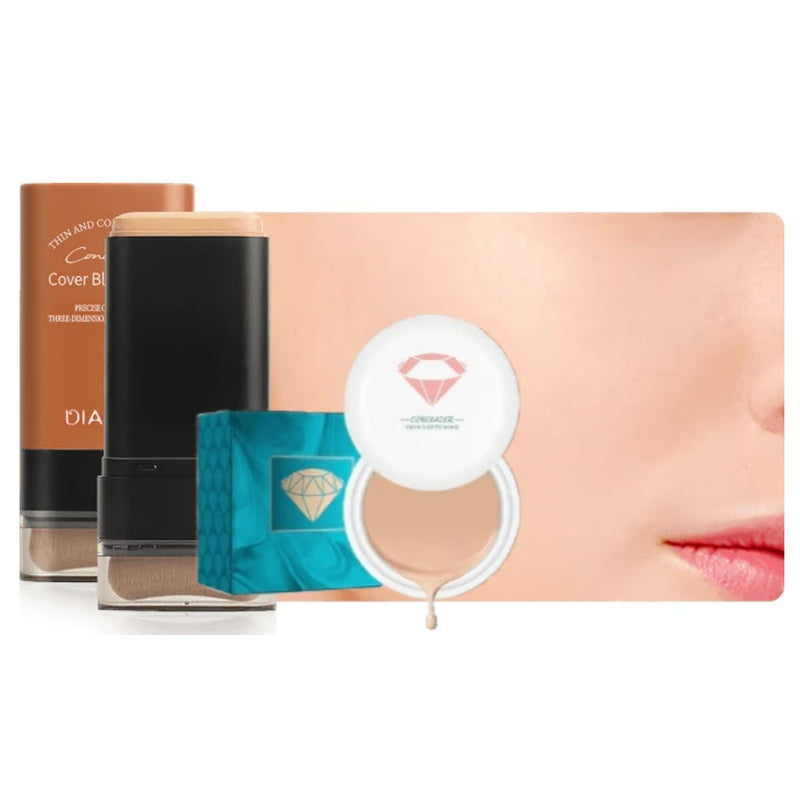 🎁2025 Hot Sale💕Hydrating Lightweight Foundation Stick with Brush