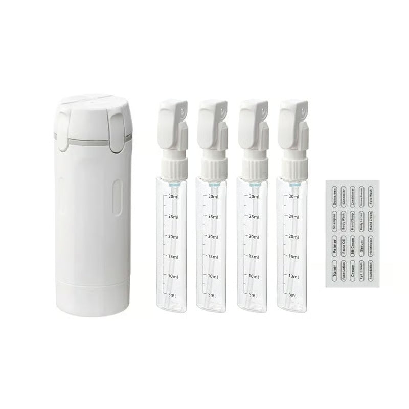 🎁4-in-1 Leakproof Rotatable Travel Dispenser Set