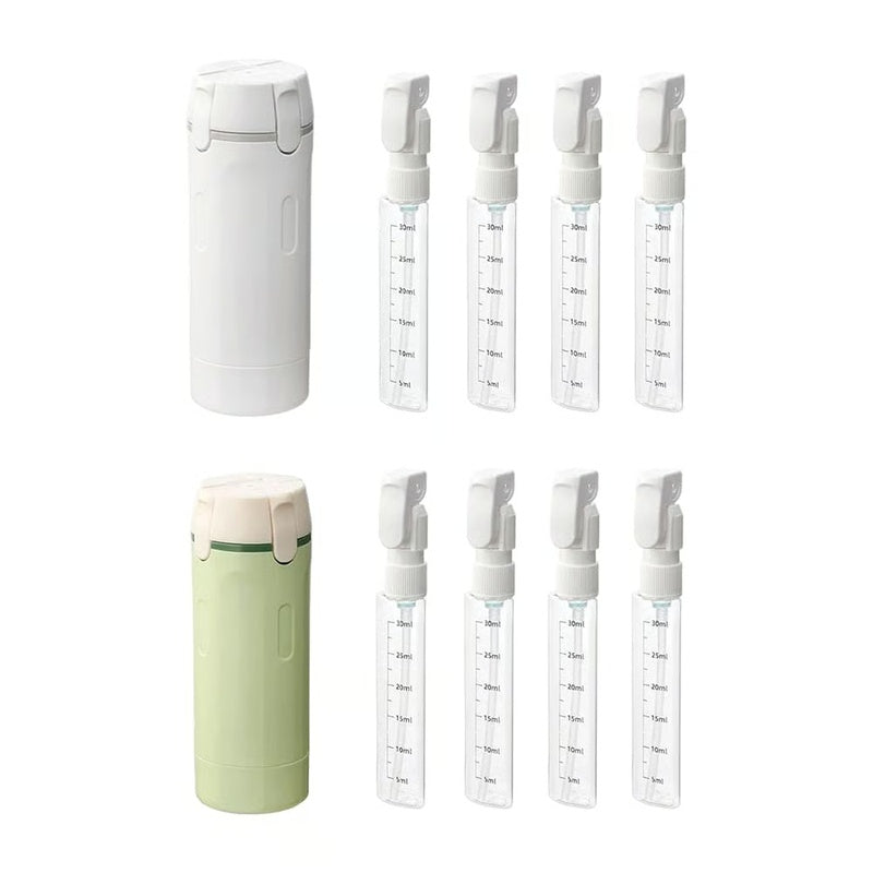 4-in-1 Leakproof Rotatable Travel Dispenser Set