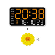 📢📢49% OFF!! ⏰Multifunctional decorative LED digital wall clock, the limitless digital clock for the modern Norwegian home