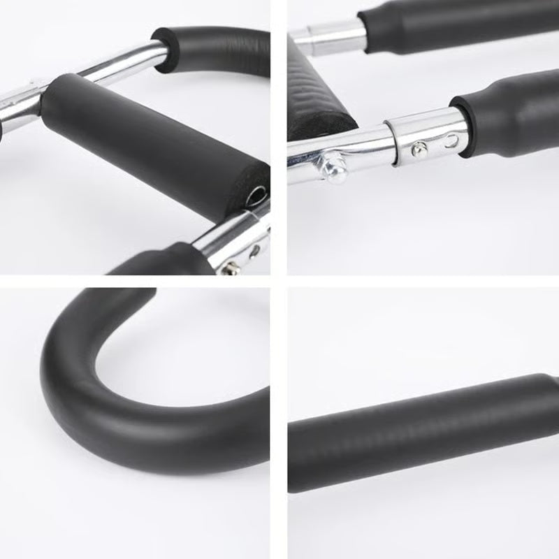 Adjustable weight bar for arm trainers, arm and torso strength training equipment, portable training device for home gyms and fitness