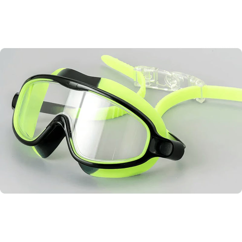Anti-Fog Swimming Goggles for Kids with Nose Clip & Ear Plugs