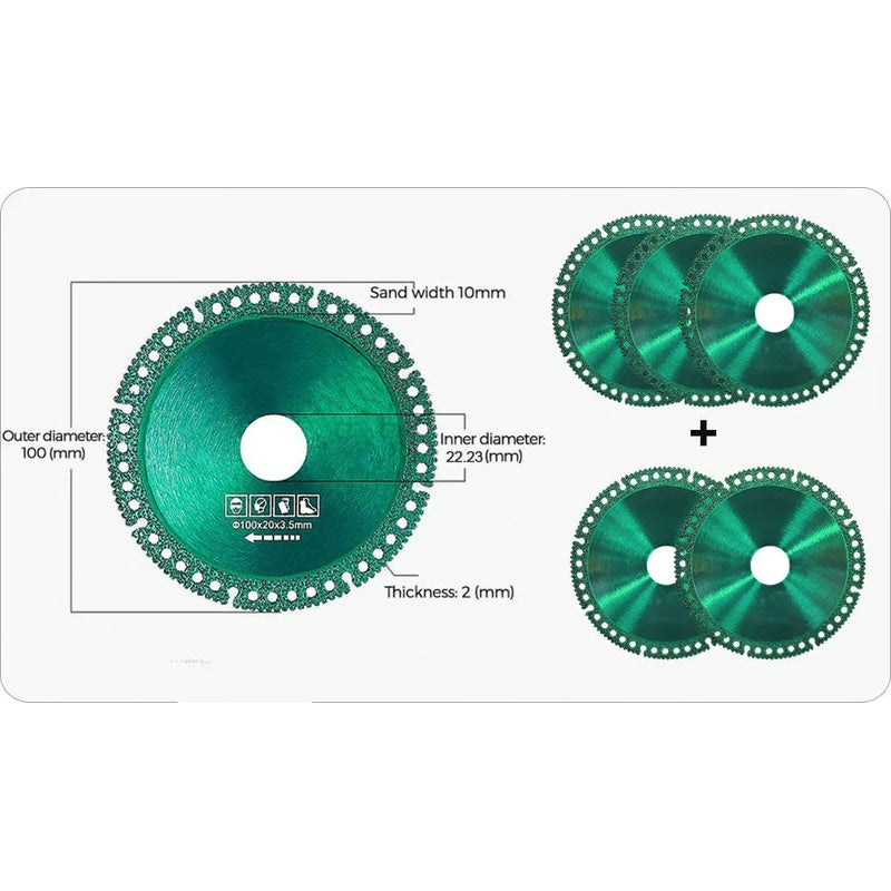 💥Buy 8 Get 10 Free（18 PCS）💥Composite Multifunctional Cutting Saw Blade
