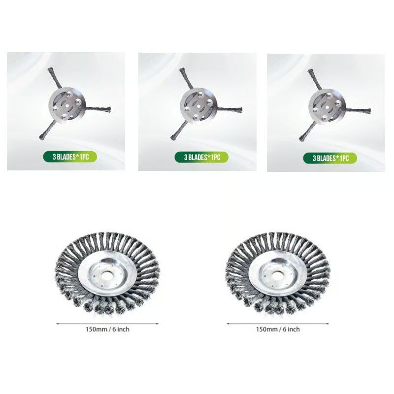 🔥Buy More Save More String🌿Trimmer Replacement Head,Steel Wire Grass Cutting Head