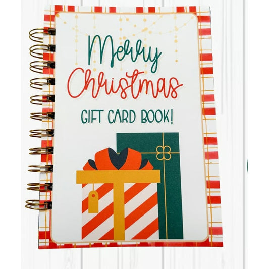 🎁🎅Christmas Gift Card Book 📚Hardcover & Durability Line