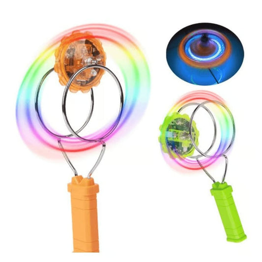 🔥 Creative LED Light Luminous Fidget Spinner Magnetic Gyro