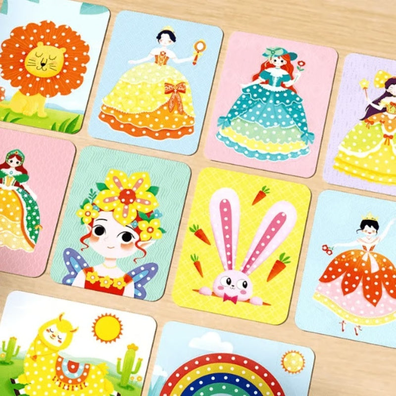 🎁Creative Puzzle Puncture Painting