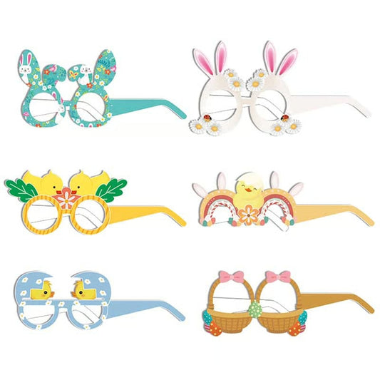 Easter Themed Paper Glasses