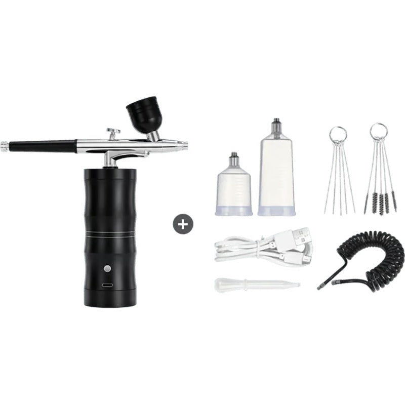 Electric Airbrush Kit with Compressor