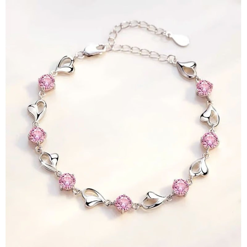 ✨Elegant Sparkling Lucky Clover Bracelet🍀
