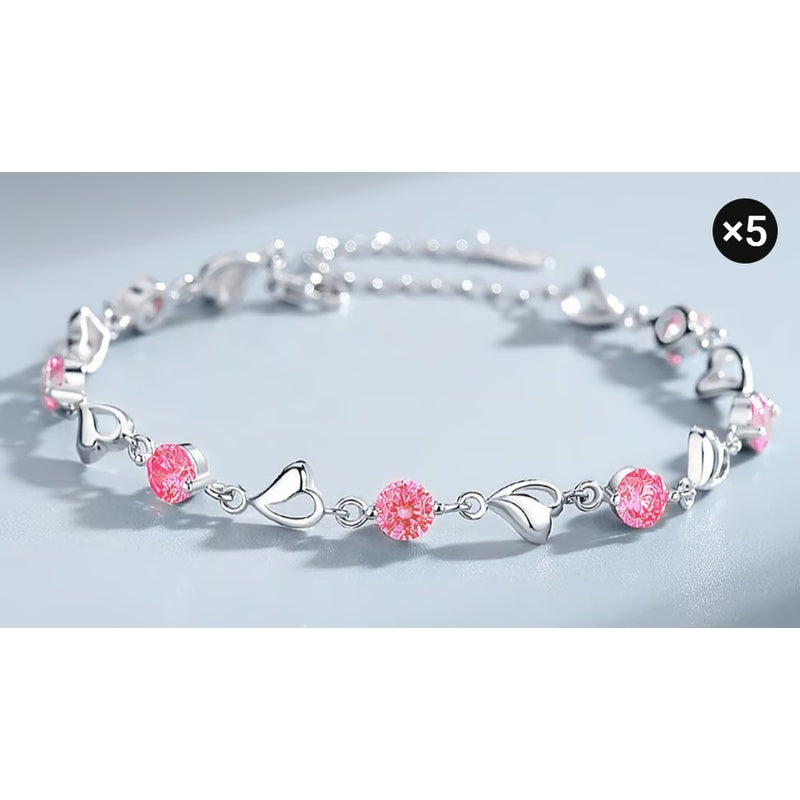 ✨Elegant Sparkling Lucky Clover Bracelet🍀