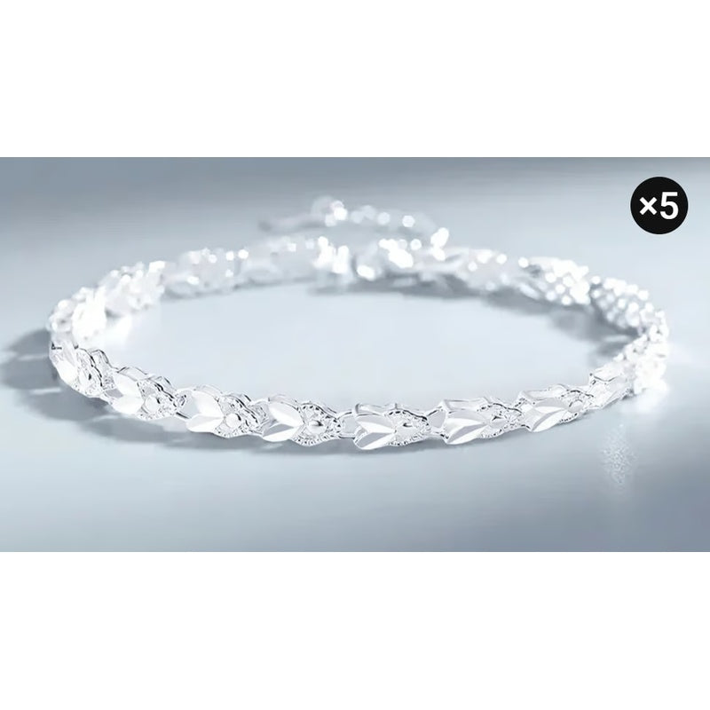 ✨Elegant Sparkling Lucky Clover Bracelet🍀
