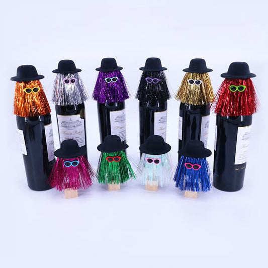 🔥Halloween Creative Wine Bottle Cap Decoration