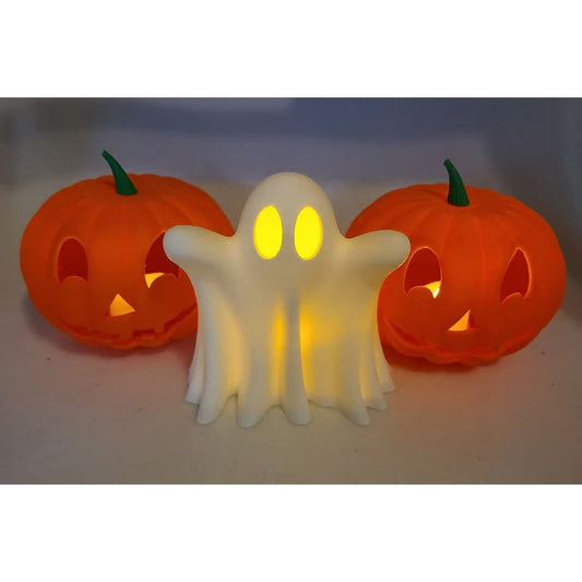 🎃Halloween Decorations - 👻3D Printing Cute Ghosts With Tea Lights