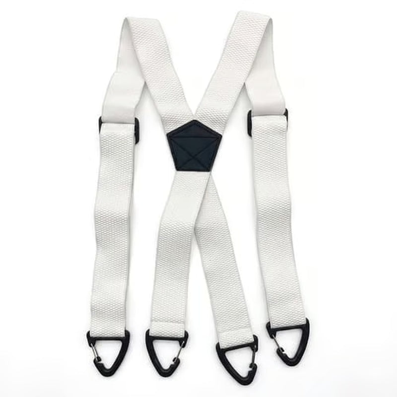 👔 Heavy Duty Work Suspenders | X-Back Adjustable Design