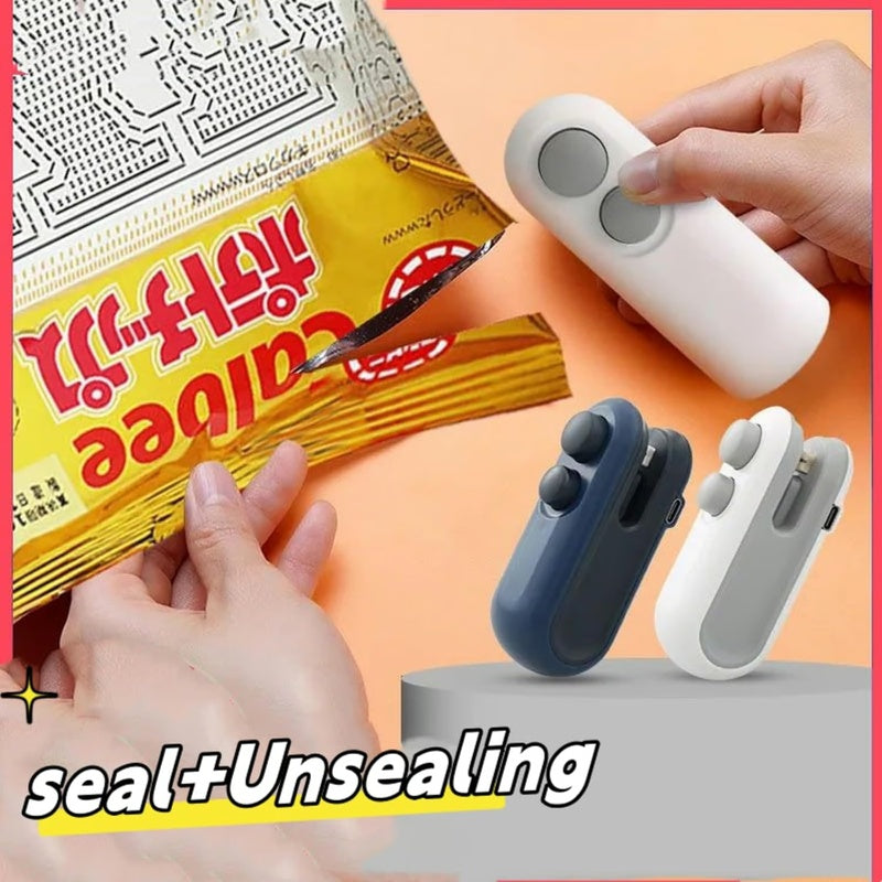 🏆Hot Sale🔥 2-in-1 Mini Bag Sealer