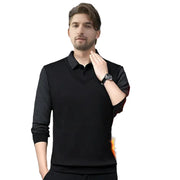 🔥Hot Sale-49% OFF🔥Men's Lapel Faux Two-Piece Knitted Shirt