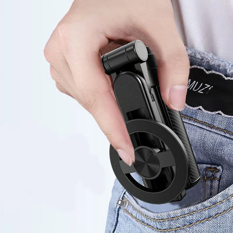 🔥Hot Sale（💥50%OFF）🔥4-in-1 Multifunctional 360° Rotation Magnetic Selfie Stick