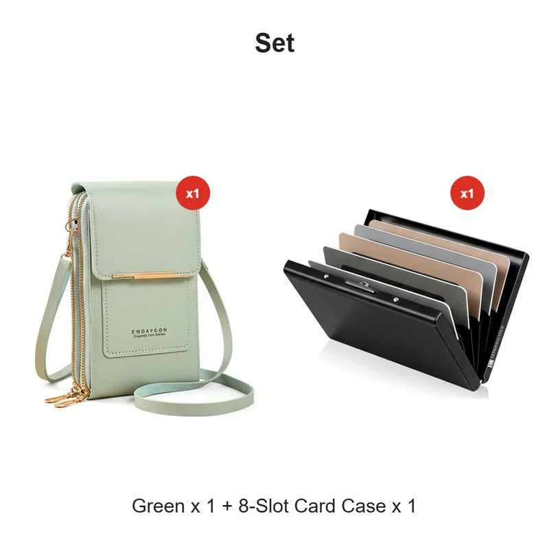 🔥Hot Sale 56% OFF -🎁Women's Touch Screen Mobile Phone Messenger bag