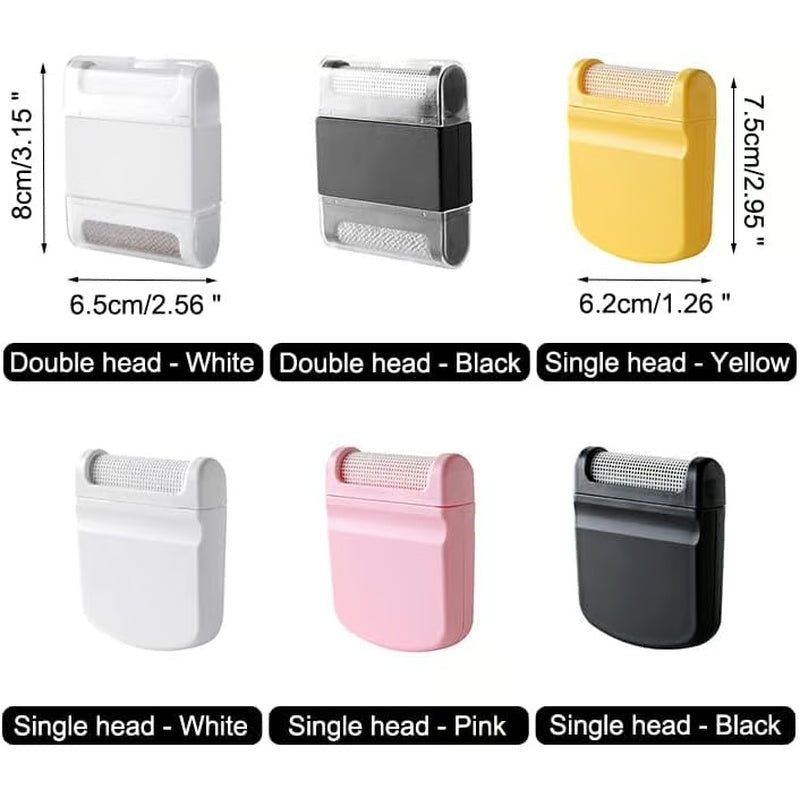 🏆Hot Selling⚡Creative Double-headed Lint Remover Manual Pilling Shaver Portable Sweater Pilling Shaver for Coats