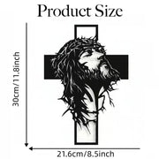🔥🔥Jesus Cross Iron Sign Christ Wall Art Decor✝️🖼️ Elevate Your Space with Spiritual Elegance 🙌✨