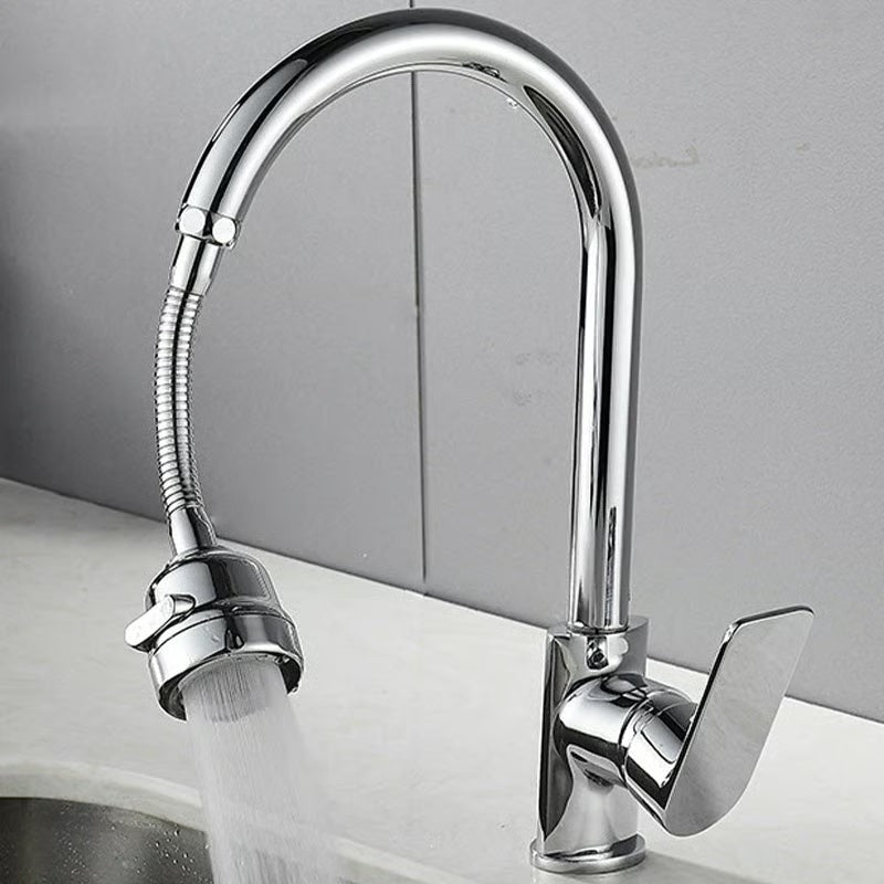 Kitchen Faucet with 360° Swivel Handheld Spray