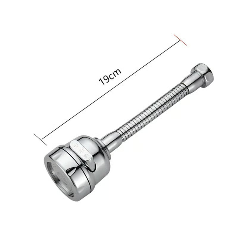 Kitchen Faucet with 360° Swivel Handheld Spray