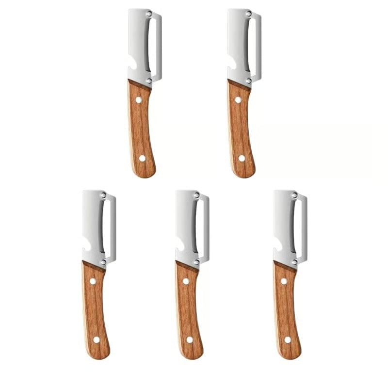 Kitchen Multi-Function Stainless Steel Thickened Fruit Peeler Knife