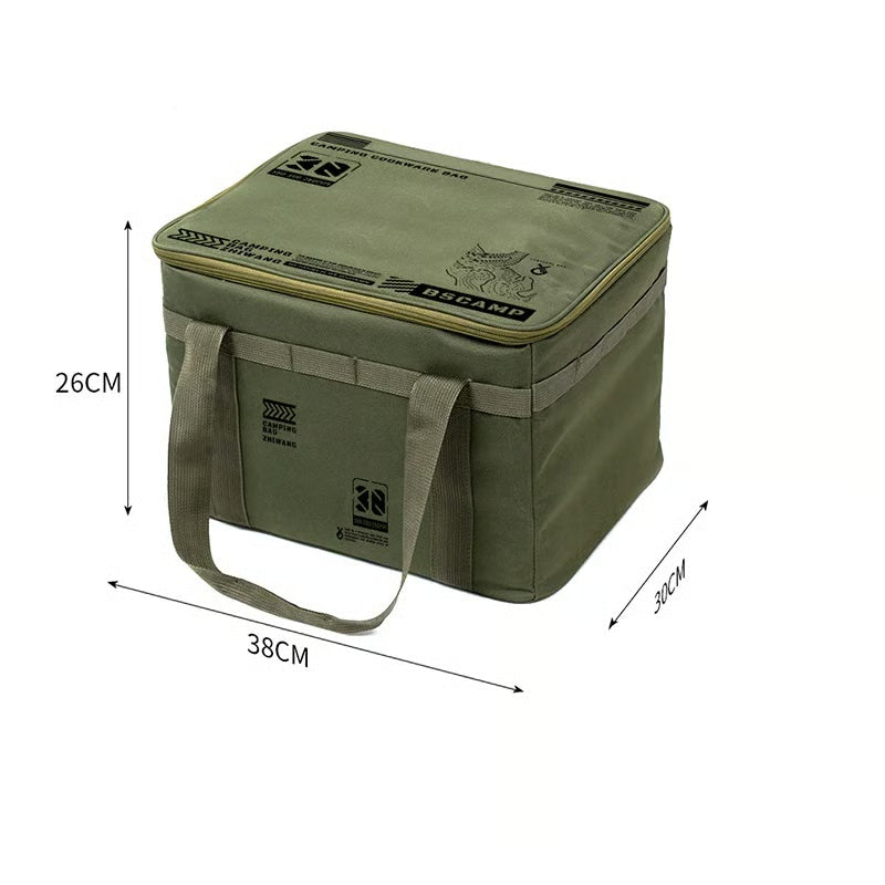 🔥Large Capacity Outdoor Folding Storage Bag Waterproof Portable Camping & Picnic Organizer