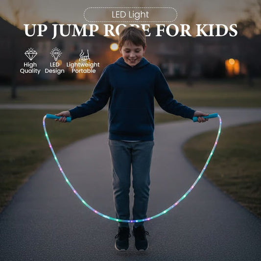 LED Light-Up Jump Rope for Kids