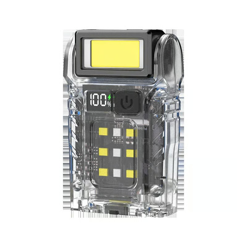 LED work light with 180° rotating head