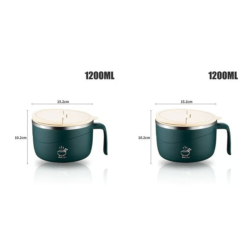 🔥Limited Time Promotion 50% OFF🔥304 Stainless Steel Insulated Ramen Bowl