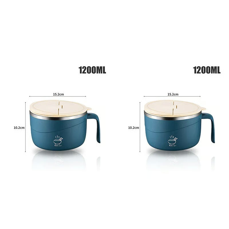 🔥Limited Time Promotion 50% OFF🔥304 Stainless Steel Insulated Ramen Bowl