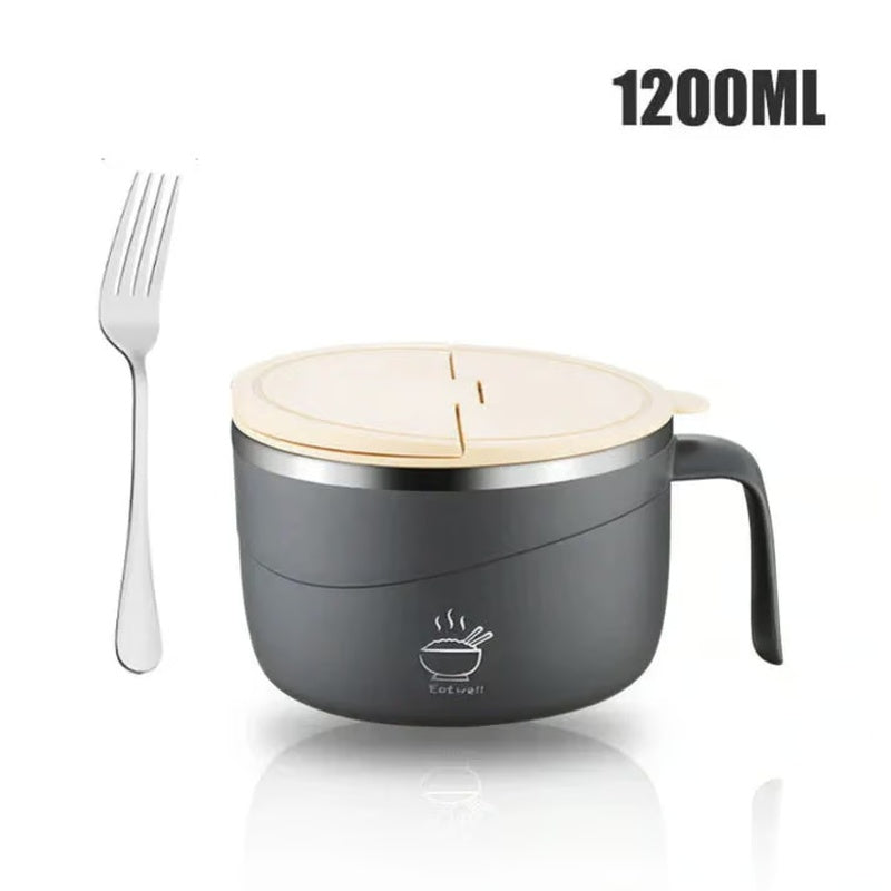 🔥Limited Time Promotion 50% OFF🔥304 Stainless Steel Insulated Ramen Bowl