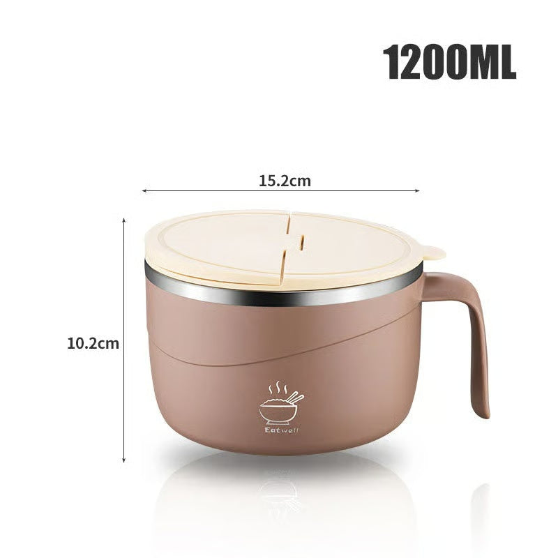 🔥Limited Time Promotion 50% OFF🔥304 Stainless Steel Insulated Ramen Bowl