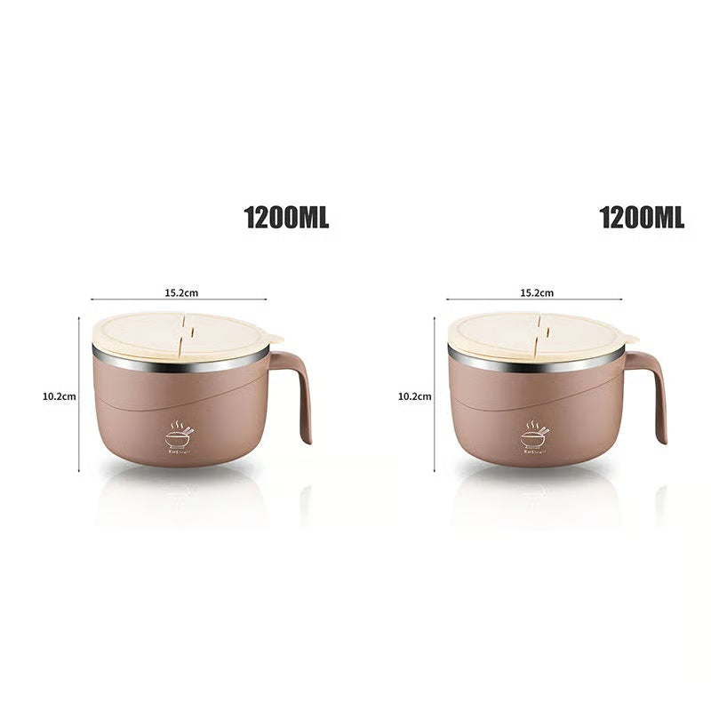 🔥Limited Time Promotion 50% OFF🔥304 Stainless Steel Insulated Ramen Bowl