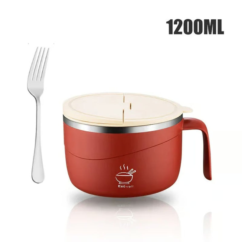 🔥Limited Time Promotion 50% OFF🔥304 Stainless Steel Insulated Ramen Bowl