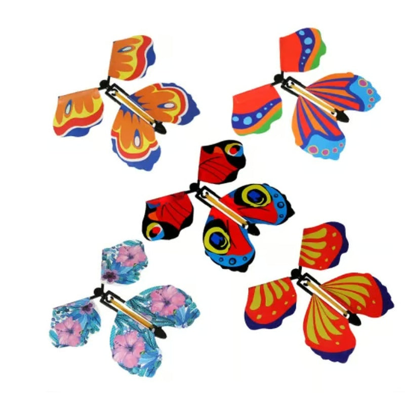 Magic flying butterfly