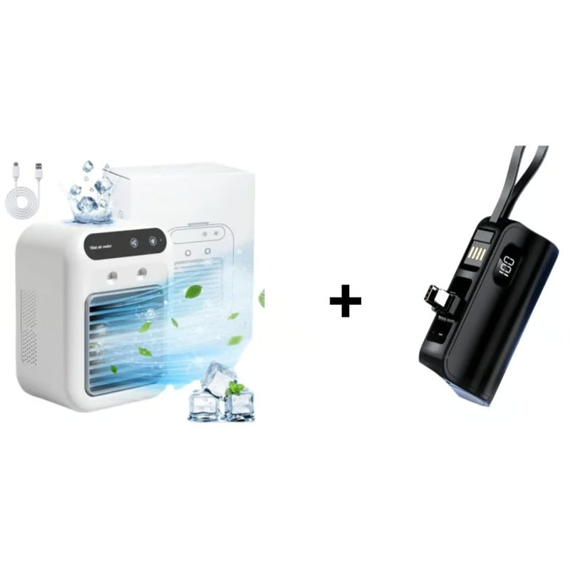 Mini Portable Air Conditioner with Cooling and Humidification Function