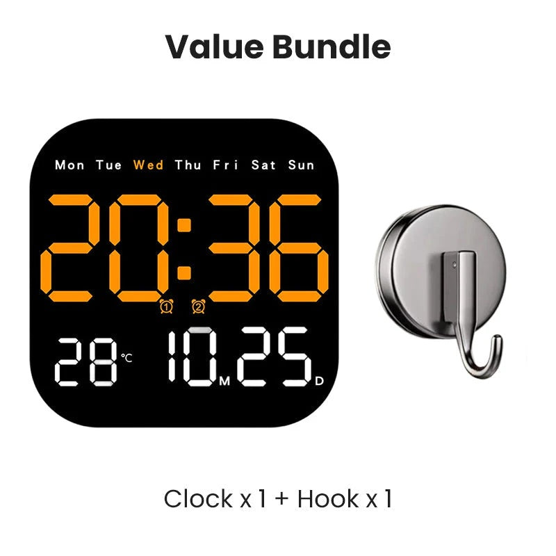 Multifunctional Digital Alarm Clock for Home & Office