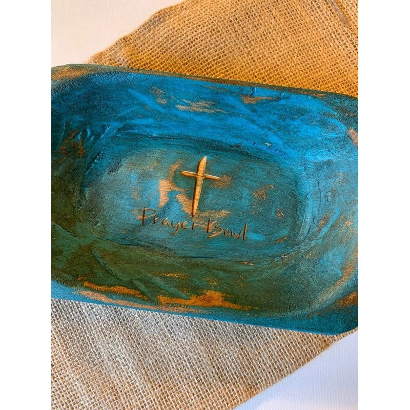 Prayer Bowl Dough Bowl Cross religious gifts