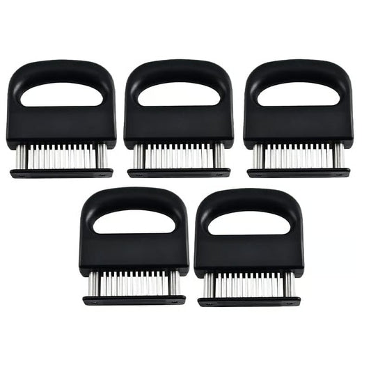 🔪 Spring-Loaded Meat Tenderizer | Professional Kitchen Tool